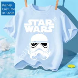 Star Wars Boba Fett Graphic Tee for Boys Casual Cotton Short Sleeve Kids T Shirt Soft Comfortable Toddler Fashion Top