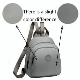 Unisex Mini Nylon Backpack Lightweight Water Resistant Casual Daily Travel School Small Daypack Shoulder Bag