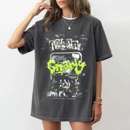 Cotton street wear loose short sleeved top T-shirt retro KATSEYE Gnarly T-shirt suitable for both men and women retro T-shirt