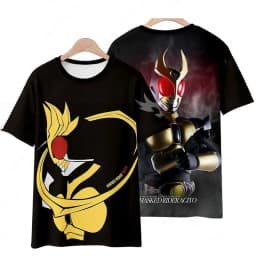 Kamen Rider Decade W OOO Graphic Printed Tokusatsu Fans T Shirt Summer Casual Cool Man Tshirt Harajuku Streetwear Hipster Tees
