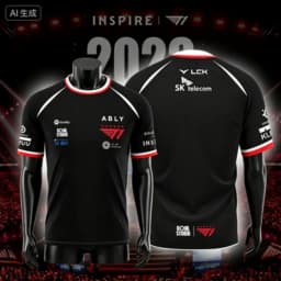 telecom Team PEYZ Player Esports Match Jersey Short-sleeve Sports T-shirt