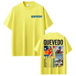 Rapper Quevedo 2026 EL BAIFO Graphic T-shirts for Men Women Harajuku Vintage Gothic T Shirt Casual 100% Cotton Oversized T-shirt