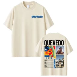 Rapper Quevedo 2026 EL BAIFO Graphic T-shirts for Men Women Harajuku Vintage Gothic T Shirt Casual 100% Cotton Oversized T-shirt