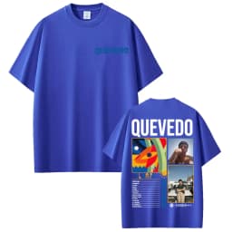 Rapper Quevedo 2026 EL BAIFO Graphic T-shirts for Men Women Harajuku Vintage Gothic T Shirt Casual 100% Cotton Oversized T-shirt
