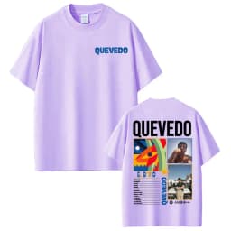 Rapper Quevedo 2026 EL BAIFO Graphic T-shirts for Men Women Harajuku Vintage Gothic T Shirt Casual 100% Cotton Oversized T-shirt