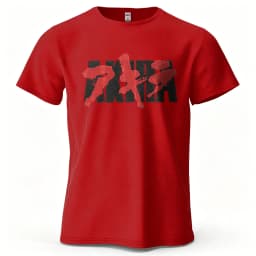 Unisex Akira Anime T-shirt Retro 90s Manga Graphic Print Casual Crew Neck Short Sleeve Loose Cotton Streetwear Tee for Men Women