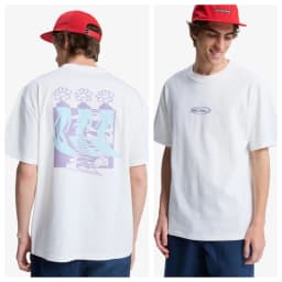 Fractured Wave Surfing Outdoor Sports T-Shirt Cotton Graphic Tee Men Women Summer Streetwear Top