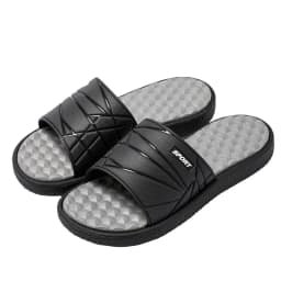 Fashion Mens Acupressure Massage Slippers Home Indoor Slides Sleeper Comfortable Men's Slide Slipper for House Room Foot Massage