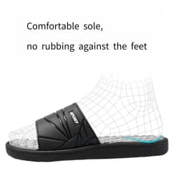 Fashion Mens Acupressure Massage Slippers Home Indoor Slides Sleeper Comfortable Men's Slide Slipper for House Room Foot Massage