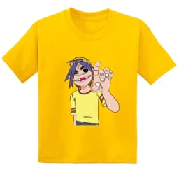Teenager Gorillaz Print T-shirts Children Summer Fashion Casual Tops For Boys Girls Kids Comfortable Short Sleeve T-shirts