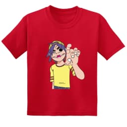 Teenager Gorillaz Print T-shirts Children Summer Fashion Casual Tops For Boys Girls Kids Comfortable Short Sleeve T-shirts