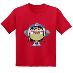 Teenager Gorillaz Print T-shirts Children Summer Fashion Casual Tops For Boys Girls Kids Comfortable Short Sleeve T-shirts