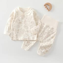 2026 New Baby Boy Girl Pure Cotton 2pcs Clothes Set Newborn Spring Fall Stylish Top Pant Daily Wear 0-24M Kid Casual Cute Outfit