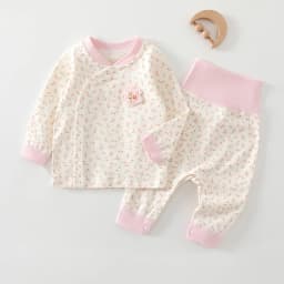 2026 New Baby Boy Girl Pure Cotton 2pcs Clothes Set Newborn Spring Fall Stylish Top Pant Daily Wear 0-24M Kid Casual Cute Outfit