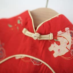 Baby Girl Dress Summer Cartoon Chinese-Style Infant Girl Dress Adorable Cheongsam Baby Dress