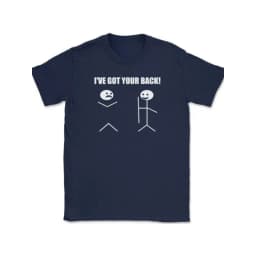 I'VE GOT YOUR BACK Men's T Shirt Women Tee Summer Spring Novelty Streetwear Oversized Loose Cotton Top Funny Humor Joke Novelty