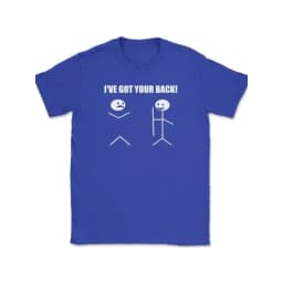I'VE GOT YOUR BACK Men's T Shirt Women Tee Summer Spring Novelty Streetwear Oversized Loose Cotton Top Funny Humor Joke Novelty