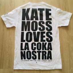 Kate Moss Pattern Printed Cotton Short Sleeve T-shirt Casual Fashion T-shirt Men Women Harajuku Retro T-shirts Unisex Y2k Tops