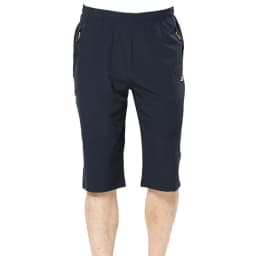 Men's Quick Dry Hiking Shorts Lightweight Outdoor Active Travelling Elastic Waist Casual Medium Length with Zipper Pockets