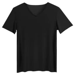 Summer ice silk men's short-sleeved solid-color T-shirt, V-neck sleeveless top, base layer shirt, fitted underwear