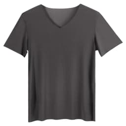 Summer ice silk men's short-sleeved solid-color T-shirt, V-neck sleeveless top, base layer shirt, fitted underwear