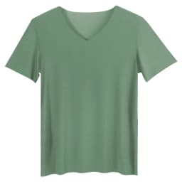 Summer ice silk men's short-sleeved solid-color T-shirt, V-neck sleeveless top, base layer shirt, fitted underwear
