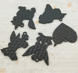 10 pcs Cartoon Enamel Charms Pendants for Jewelry Making Necklaces Earrings Braceltes DIY Crafts Gifts