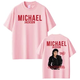 King of Pop Michael Jackson Bad Era Graphics T Shirts Men Women Fashion Classic Pop Music T-shirt Short Sleeve Oversized T Shirt
