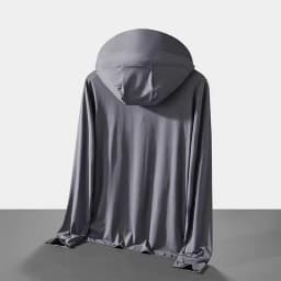 New Trendy Men's Ice Silk Sun Protection Jacket - Ultra-Thin Hooded Windbreaker with Loose Fit and Sporty Look for Men UPF 50+