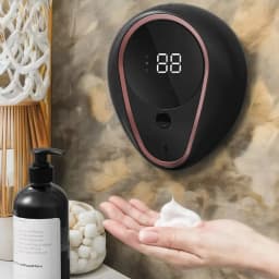 300ml Intelligent Soap Dispenser Bubble and Wash Hands Foam Automatic Wall Mounted Sensor Soap Dispenser for Bathroom Kitchen