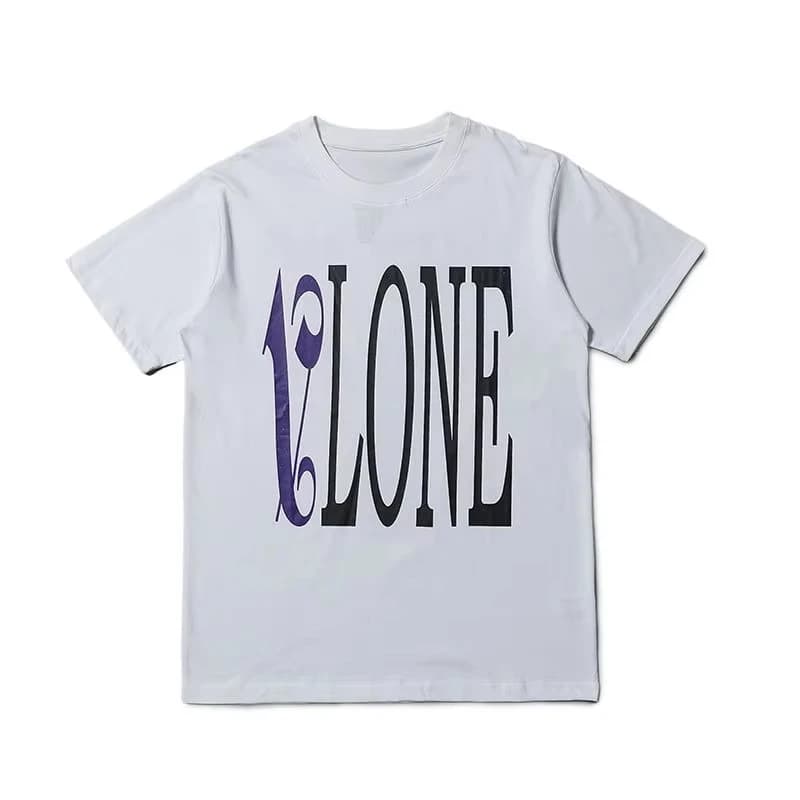 2026 Cotton New Fashion Couple Short Sleeved Summer Casual Letter T-shirt Printed Loose Round Neck Top for Men and Women