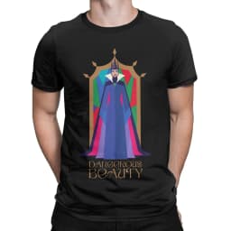 Men Women T Shirt Evil Queen Dangerous Beauty T Shirts Harajuku  Summer Tee Shirt  Funny Pattern Cotton Tops Birthday Present