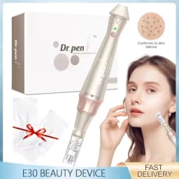 Professional E30-W Micro Skin Wireless 0.25mm Needle Electric Facial Skin Skincare Tool SPA Care