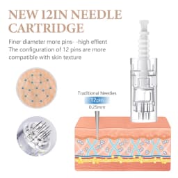 Professional E30-W Micro Skin Wireless 0.25mm Needle Electric Facial Skin Skincare Tool SPA Care