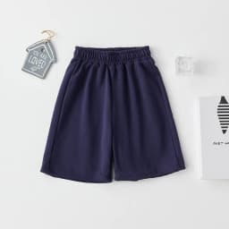 Children's Cotton Shorts Black Gray - Summer Breathable Loose Fit for Boys & Girls Five-Point Pants Baby Clothes