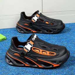 Summer New Men's Outdoor Clogs Beach Sandals Sport Breathable Slippers Slides Men Casual Garden Shoes Hiking Men Outdoor Sandals