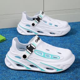 Summer New Men's Outdoor Clogs Beach Sandals Sport Breathable Slippers Slides Men Casual Garden Shoes Hiking Men Outdoor Sandals