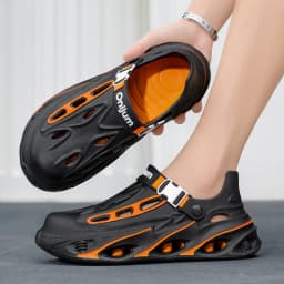 Summer New Men's Outdoor Clogs Beach Sandals Sport Breathable Slippers Slides Men Casual Garden Shoes Hiking Men Outdoor Sandals
