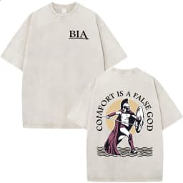 Vintage Washed Justicia Brothers in Arms Double Sided Print T-shirt Men Clothing Casual Cotton Oversized Short Sleeves T Shirts