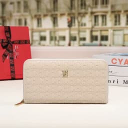 CH Standard Wallet Fashion Classic Women's Small Wallet Solid Color Design Multi-Letter Embossed Women's Coin Purse Luxury