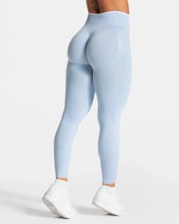 New Women's Color Blocking Yoga Leggings Seamless Knited Tights High Waist Hip Liftting Gym Workout White Edge Sports Leggings