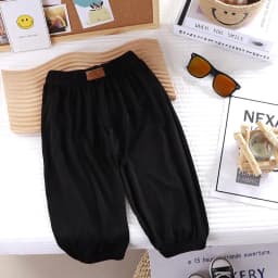 2026 Kids Summer Ice Silk Mosquito Repellent Pants Breathable Harem Pants Thin Boys Girls Casual Mosquito Pants