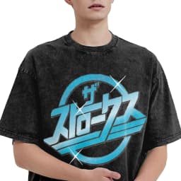 Men's T-Shirt The Strokes Band Washed T-Shirts Hippie Beach Tee Shirt Y2K Classic Printed Cotton Clothes Plus Size 2XL