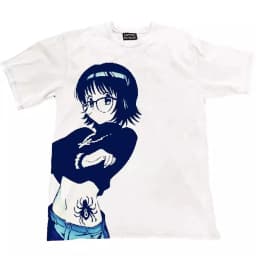 2026 New Hunter X Hunter Shizuku Murasaki Printed Short Sleeve T-shirt Men's and Women's T-shirt Men's Top Sports T-shirt Tee