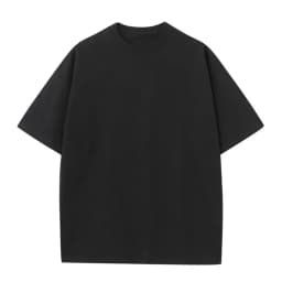 2026 Summer Fashion New Cotton White Solid T-shirt Men's Large Size Casual Round Neck Men's Basic T-shirt High Quality Classic