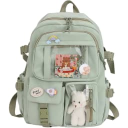 New! For Girls Backpack Cute School Bags For Student Teens Girls Pockets Women Laptop Backpack