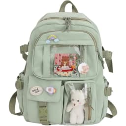 New! For Girls Backpack Cute School Bags For Student Teens Girls Pockets Women Laptop Backpack