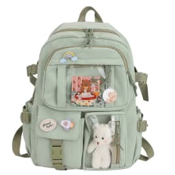 New! For Girls Backpack Cute School Bags For Student Teens Girls Pockets Women Laptop Backpack