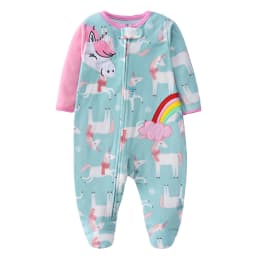 Top Quality Baby Clothing 2026 New Brands Original Baby Rompers Newborn Polar Fleece Fabric Girls Boys Clothes Kids Sleepwear