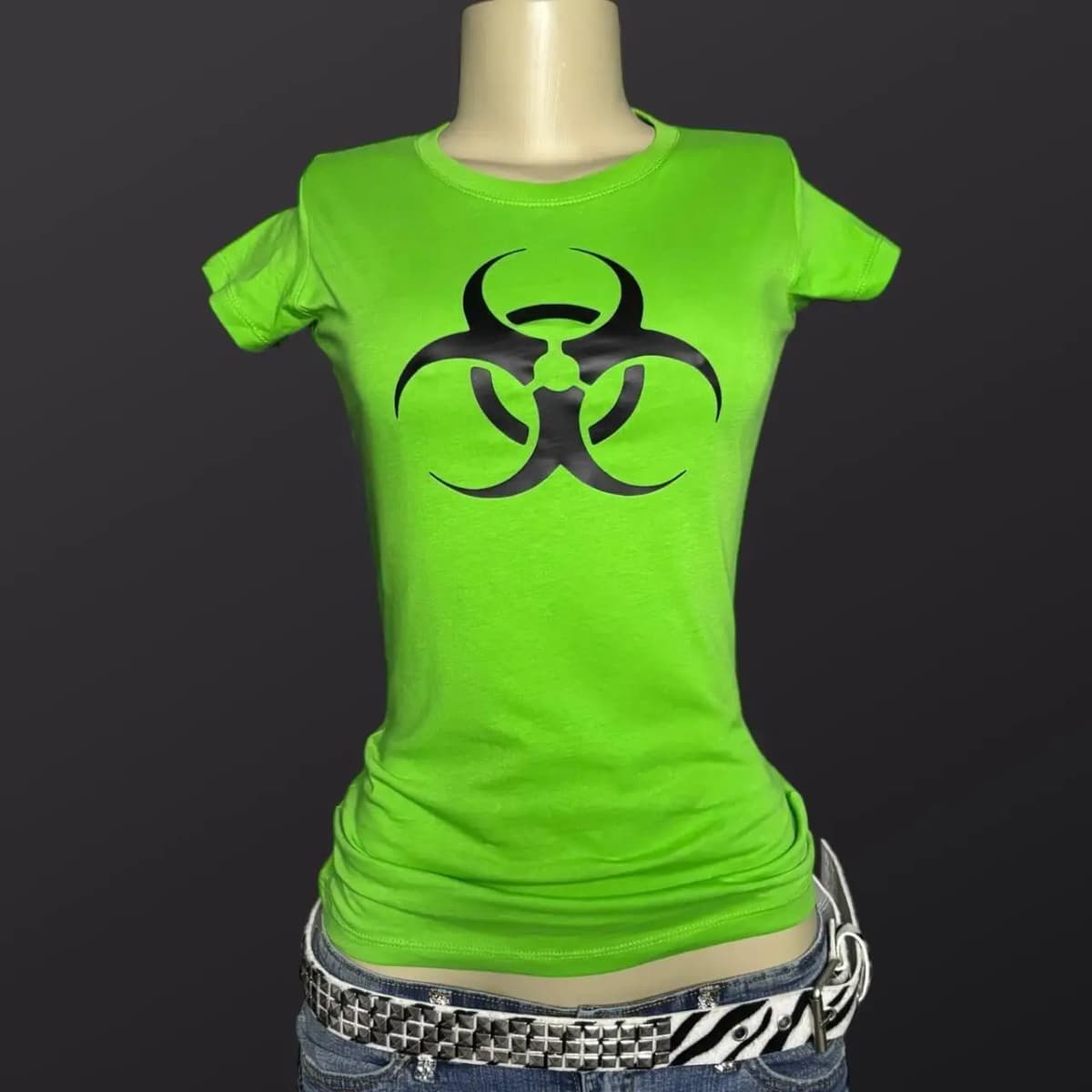 Print Grunge Y2k Clothes Goth Emo Baby Tees Women Tops 90s 2000s Vintage Women's Crop Top Punk Streetwear Slim Aesthetic Graphic